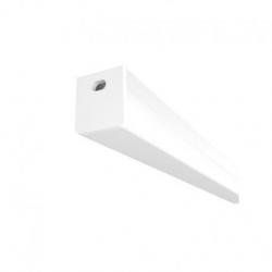 LED PROFILE H natynkowy 1m biała akryl mat /aluminium