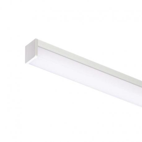 LED PROFILE H natynkowy 1m aluminium anodowane/akryl mat