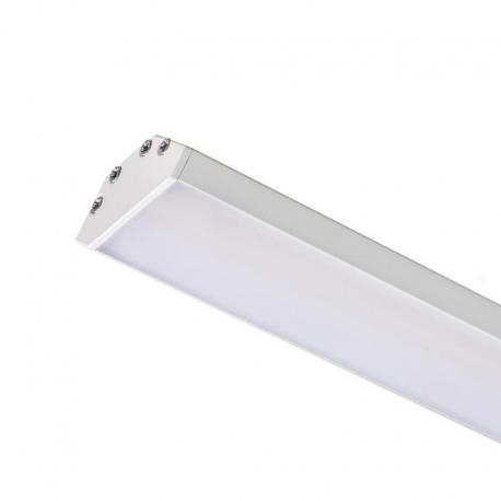 LED PROFILE J natynkowy 1m biała akryl mat /aluminium