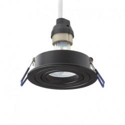 PASADENA GU10 R  wpuszczana czarna  230V LED GU10 7W
