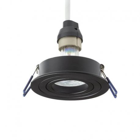 PASADENA GU10 R  wpuszczana czarna  230V LED GU10 7W