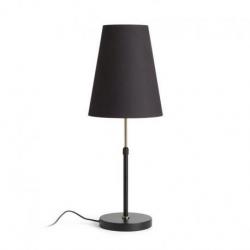 EMMETT stojak stołowy czarna stary mosiądz 230V LED E27 15W