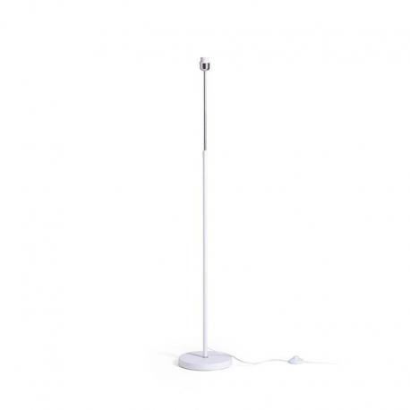 EMMETT stojak podłogowy biała chrom 230V LED E27 15W