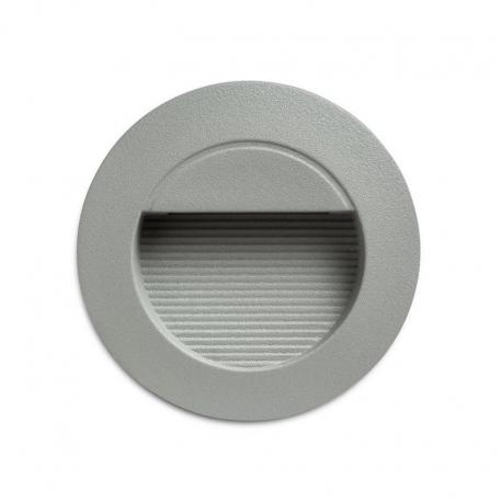 MARCO 70 wpuszczana srebrno-szara 230V LED 3W IP65 3000K