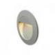 MARCO 70 wpuszczana srebrno-szara 230V LED 3W IP65 3000K