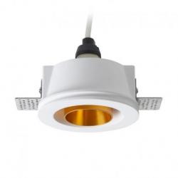 DAYTONA kierunkowa gipsowa/mosiądz szczotkowana 230V LED GU10 8W