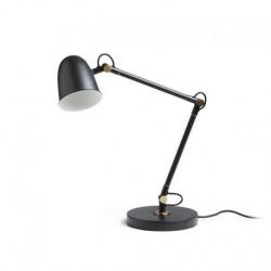 DANNY stołowa biała nikiel mat 230V LED E14 5W