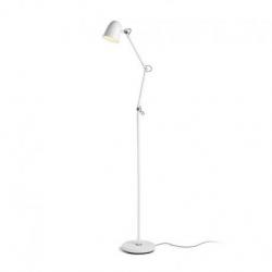 DANNY podłogowa biała nikiel mat 230V LED E14 5W