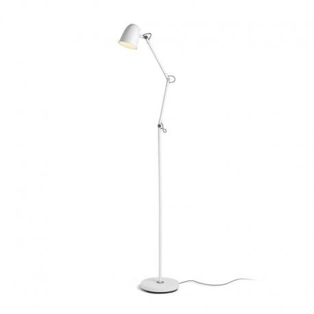 DANNY podłogowa czarna mosiądz 230V LED E14 5W