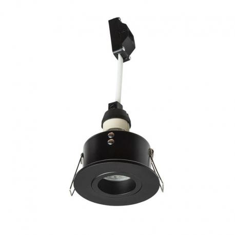GALO R wpuszczana czarna 230V LED GU10 9W IP65