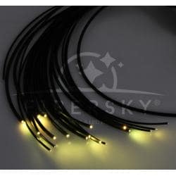 PMMA FIBER OPTIC in black cover, diameter 1.0 mm - 1 m