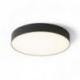 LARISA R 40 sufitowa czarna  230V LED 50W  3000K 4000K 6500K
