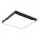 LARISA SQ 60 DIMM sufitowa czarna 230V LED 100W 3000K 4000K 6500K