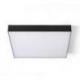 LARISA SQ 60 DIMM sufitowa czarna 230V LED 100W 3000K 4000K 6500K