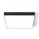 LARISA SQ 60 DIMM sufitowa czarna 230V LED 100W 3000K 4000K 6500K