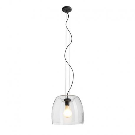 ORLANDO 35 wisząca szkło przezroczyste/czarna 230V LED E27 24W