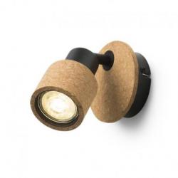 ASTRA ścienna korek/czarna 230V LED GU10 4.5W