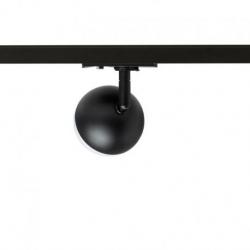 LYRA do 1-faz. szyny czarna akryl mleczny 230V LED 5W  3000K