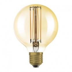 OSRAM Globe 80 DIMM bursztynowy 230V E27 LED EQ60 2200K