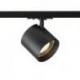 IRIS 9 do 1-faz. szyny czarna  230V LED 12W 24°  3000K