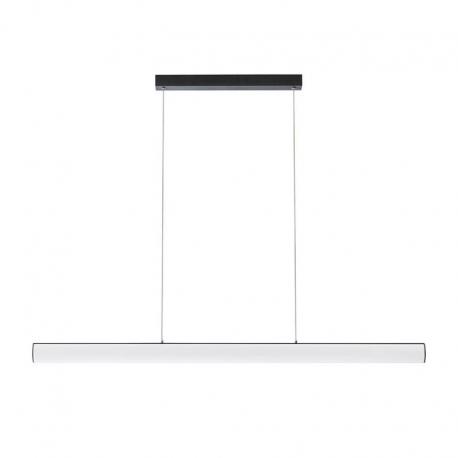 RIVIER LED I wisząca  czarna/akryl mleczny 230V LED 24W  3000K