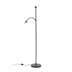 PAMPA stojak podłogowy czarna 230V LED E27 11+7W