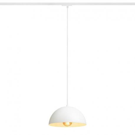 GLADYS 30 do 1-faz. szyny biała/biała 230V LED E27 15W