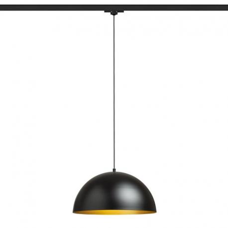 GLADYS 40 do 3-faz. szyny czarna/złota 230V LED E27 15W