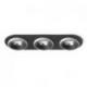 SHARM R III wpuszczana czarna/biała 230V LED 3x10W 24° 3000K
