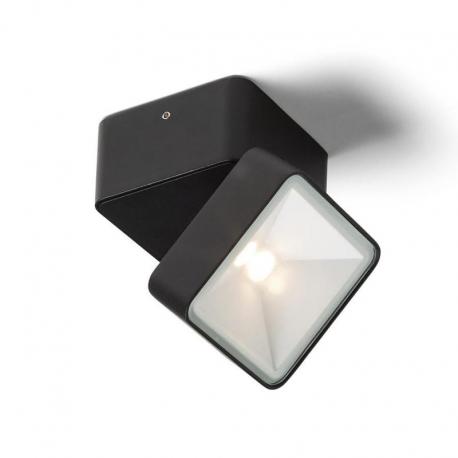 FLAVIO SQ natynkowa jasno szara 230V LED 6W 110° IP54 3000K