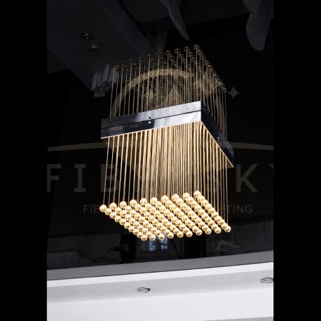 Lampa światłowodowa CUBE