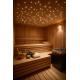 Fiber optic sauna lighting 75 points 140°C