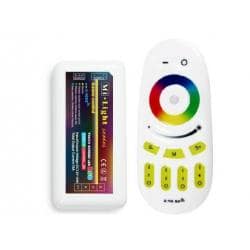 Sterownik do taśm LED RGB + pilot radiowy LED RGB 2.4Ghz