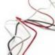 FIT 3x075 4m kabel tekstylny czarna  230V