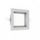 VIC 12 wpuszczana biała  230V LED 10W  3000K