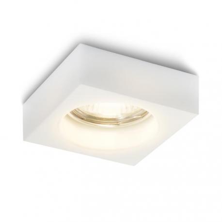 BIANCA SQ wpuszczana  szkło opalowe 230V GU10 50W