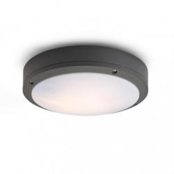 SONNY sufitowa antracyt  230V LED E27 2x15W IP54