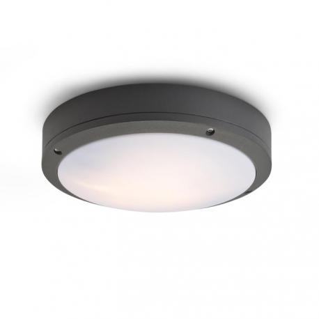 SONNY sufitowa antracyt  230V LED E27 2x15W IP54