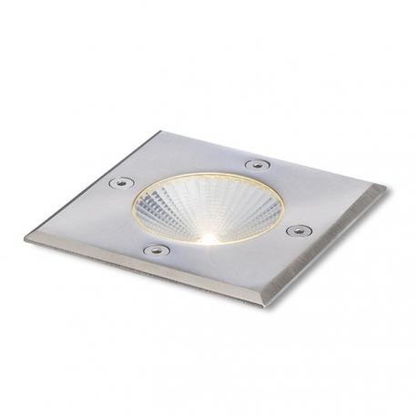 RIZZ SQ 105   stal nierdzewna 230V LED 3W 96° IP65  3000K