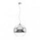 BEAU MONDE 35 wisząca  szkło chromowane/szkło przezroczyste 230V LED E27 15W