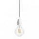 FABIO zestaw wiszący czarna porcelana 230V LED E27 15W
