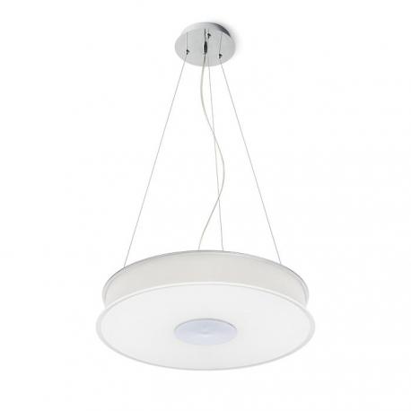 ASTERI wisząca  szkło satynowe/chrom 230V 2GX13 40W