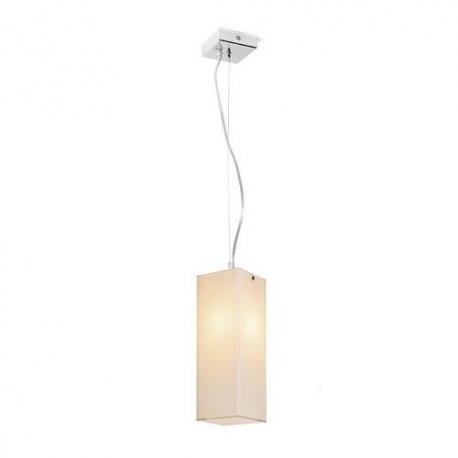 LUCIA 30x10 wisząca  szkło satynowe/chrom 230V LED E27 15W