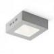 SLENDER SQ 12 natynkowa  nikiel mat 230V LED 6W  3000K