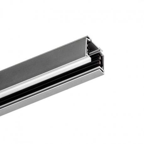 EUTRAC 2m szyna 3-faz czarna  230V