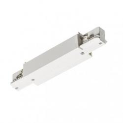 EUTRAC łącznik wzdłużny długi z opcją zasilania biała  230V