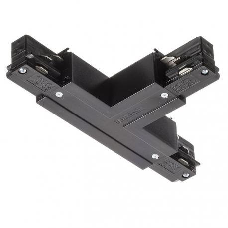 EUTRAC T łącznik prawy czarna  230V