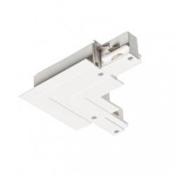 EUTRAC L łącznik wewnętrzyna do szyny wpuszczanej biała  230V