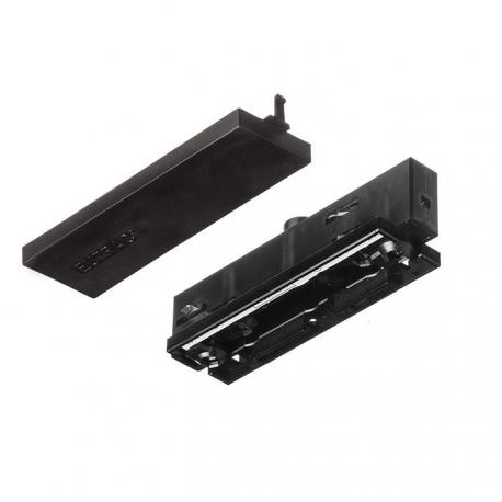 EUTRAC zasilanie proste do szyny 3-faz czarna  230V