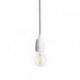FABIO zestaw wiszący czarna/biała porcelana 230V LED E27 15W